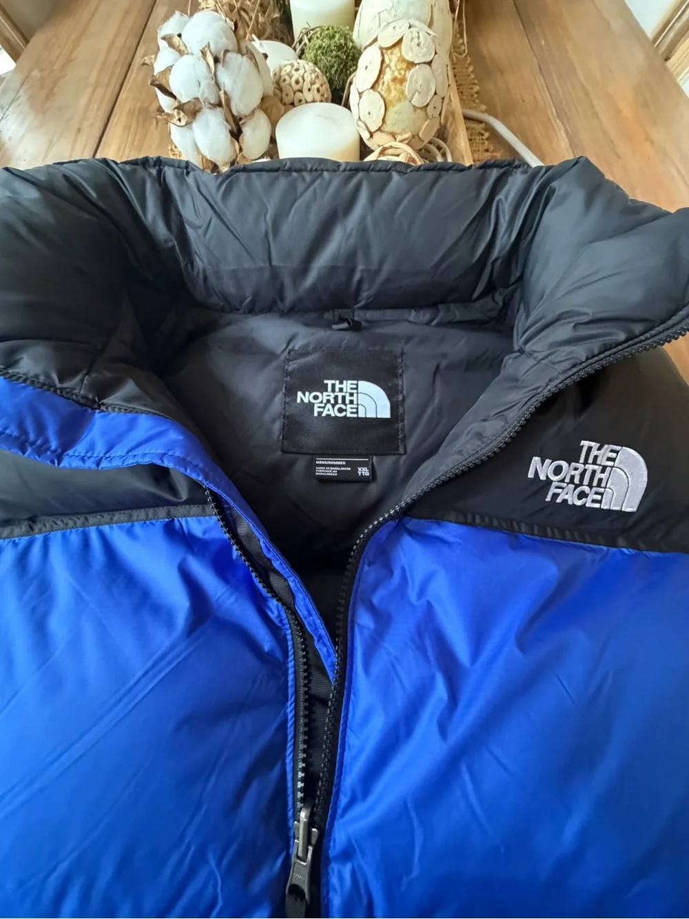 NORTH FACE 700 PRO DOWN VEST W HOOD NWOT MENS XXL